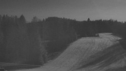 Dojezd hlavní sjezdovky