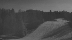 Dojezd hlavní sjezdovky