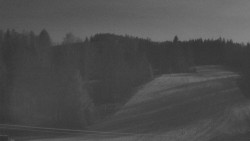 Dojezd hlavní sjezdovky