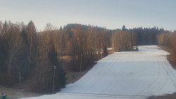 Dojezd hlavní sjezdovky