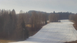 Dojezd hlavní sjezdovky