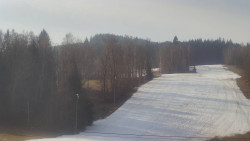 Dojezd hlavní sjezdovky