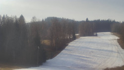 Dojezd hlavní sjezdovky