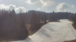 Dojezd hlavní sjezdovky