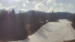 Dojezd hlavní sjezdovky