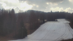 Dojezd hlavní sjezdovky