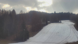 Dojezd hlavní sjezdovky