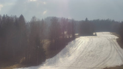 Dojezd hlavní sjezdovky