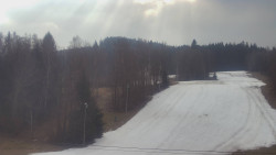 Dojezd hlavní sjezdovky