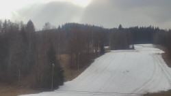 Dojezd hlavní sjezdovky