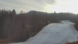 Dojezd hlavní sjezdovky