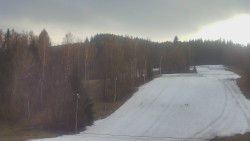 Dojezd hlavní sjezdovky