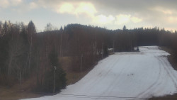 Dojezd hlavní sjezdovky