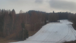 Dojezd hlavní sjezdovky