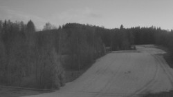 Dojezd hlavní sjezdovky