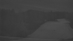 Dojezd hlavní sjezdovky