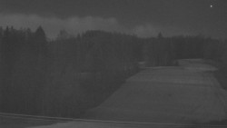 Dojezd hlavní sjezdovky