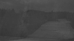 Dojezd hlavní sjezdovky