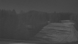 Dojezd hlavní sjezdovky