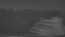 Dojezd hlavní sjezdovky