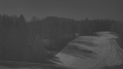 Dojezd hlavní sjezdovky