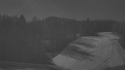 Dojezd hlavní sjezdovky