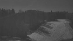 Dojezd hlavní sjezdovky