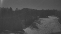 Dojezd hlavní sjezdovky