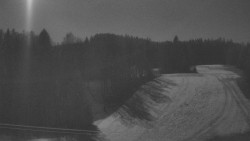 Dojezd hlavní sjezdovky