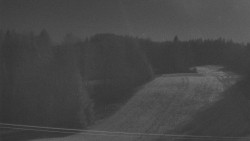 Dojezd hlavní sjezdovky