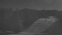 Dojezd hlavní sjezdovky