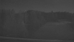 Dojezd hlavní sjezdovky