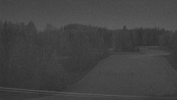 Dojezd hlavní sjezdovky