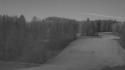 Dojezd hlavní sjezdovky