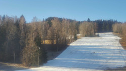 Dojezd hlavní sjezdovky