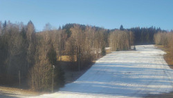 Dojezd hlavní sjezdovky