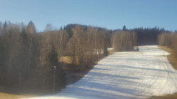 Dojezd hlavní sjezdovky