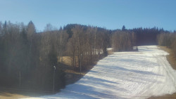 Dojezd hlavní sjezdovky