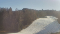 Dojezd hlavní sjezdovky