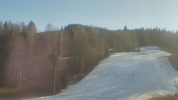 Dojezd hlavní sjezdovky