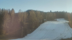 Dojezd hlavní sjezdovky