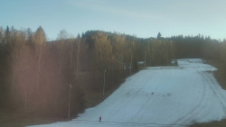 Dojezd hlavní sjezdovky