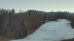 Dojezd hlavní sjezdovky