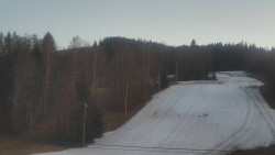 Dojezd hlavní sjezdovky