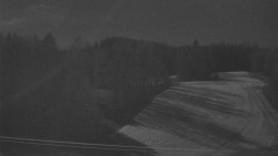 Dojezd hlavní sjezdovky