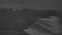 Dojezd hlavní sjezdovky