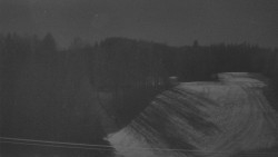 Dojezd hlavní sjezdovky