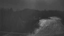 Dojezd hlavní sjezdovky