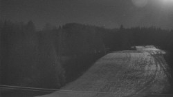 Dojezd hlavní sjezdovky