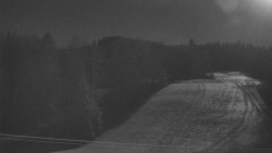 Dojezd hlavní sjezdovky